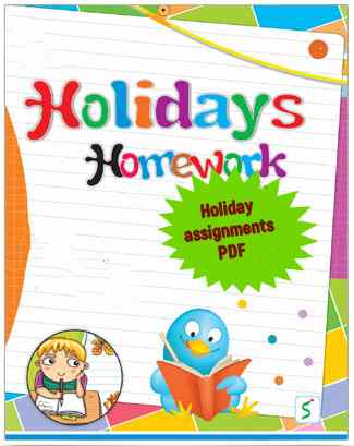 holiday assignment for class 5 english
